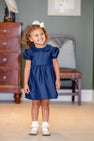 Grandccasion™ Cindy Lou Sash Dress - Nantucket Navy