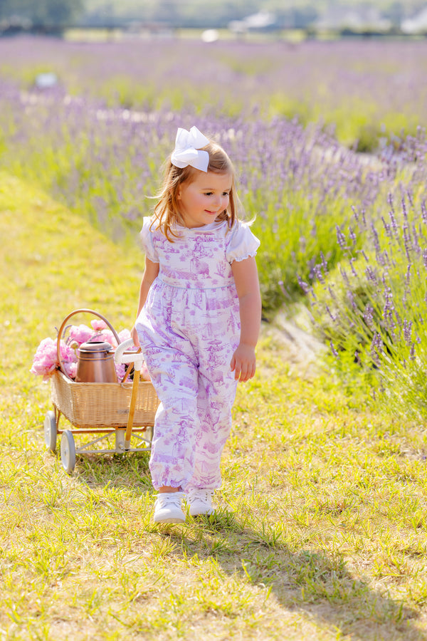 Maude's Peter Pan Collar Shirt & Onesie (Short Sleeve Woven) - Worth Avenue White