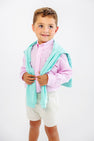 Dean's List Dress Shirt - Pink Greenbrier Gingham with Worth Avenue White Stork