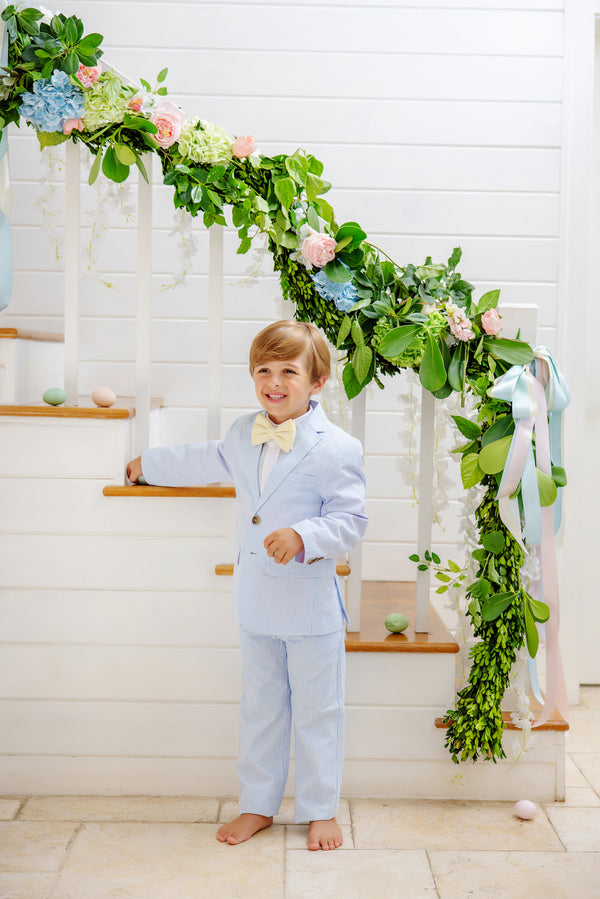 Grandccasion™ Booker Blazer - Breakers Blue Seersucker