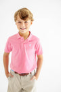 Prim & Proper Polo - Hamptons Hot Pink with Buckhead Blue Stork