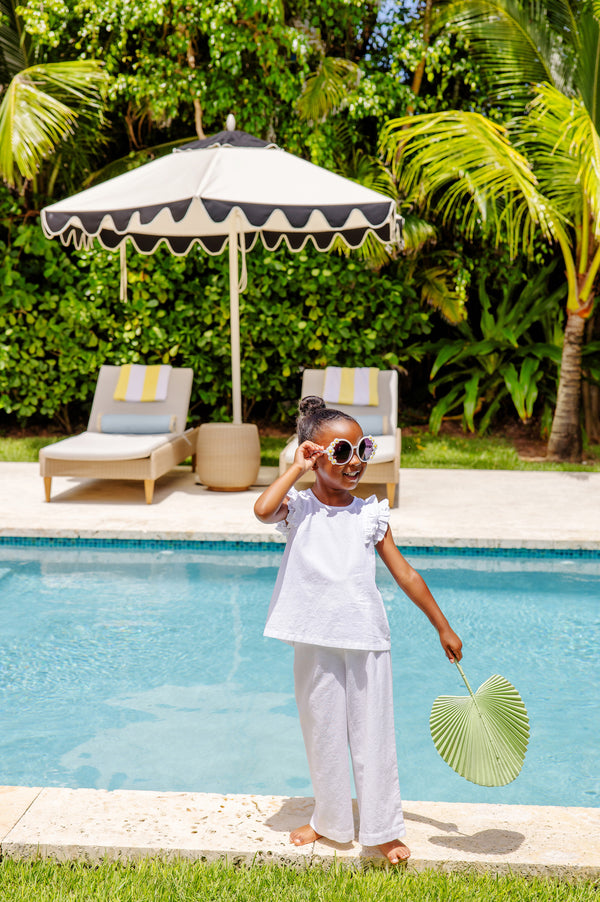 Model is wearing a size 4T.