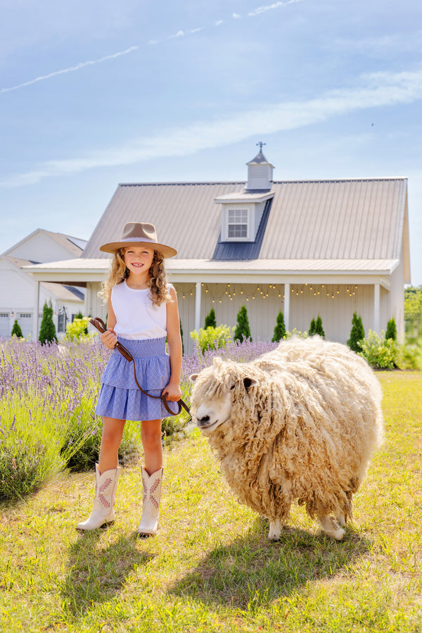 Tay Tay Tank - Worth Avenue White