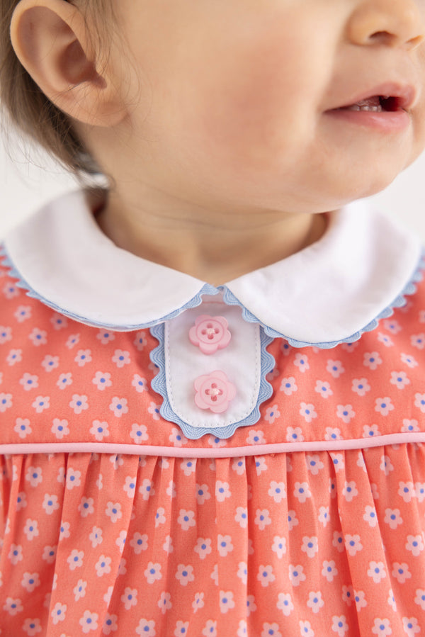 Mary Dal Bubble - Mill Street Manor Mini Floral with Barrington Blue