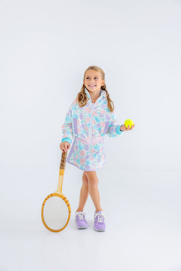 Prepletic™ Searcy Skort - Glastonbury Blooms with Lauderdale Lavender