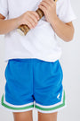 Prepletic™ Sheppy Shorts - Wood Boat Blue with Kiawah Kelly Green & Worth Avenue White Stork