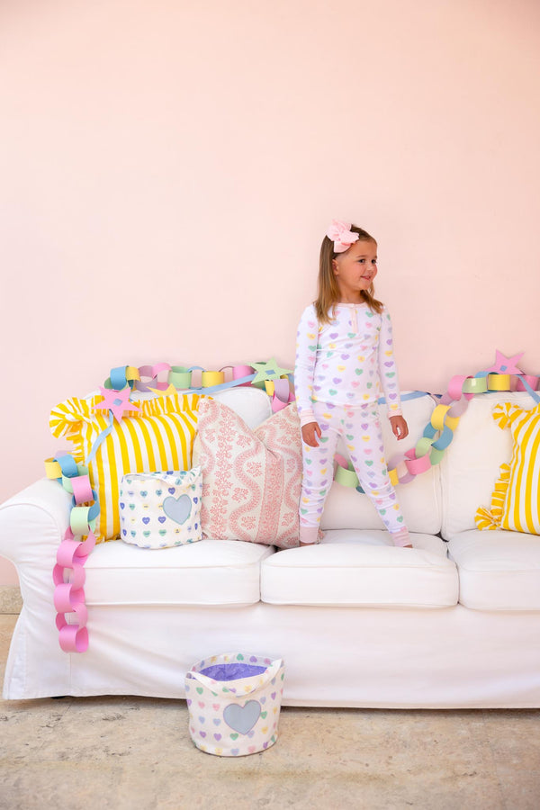 Buckets of Love - We Heart You (Palm Beach Pink) with Palm Beach Pink