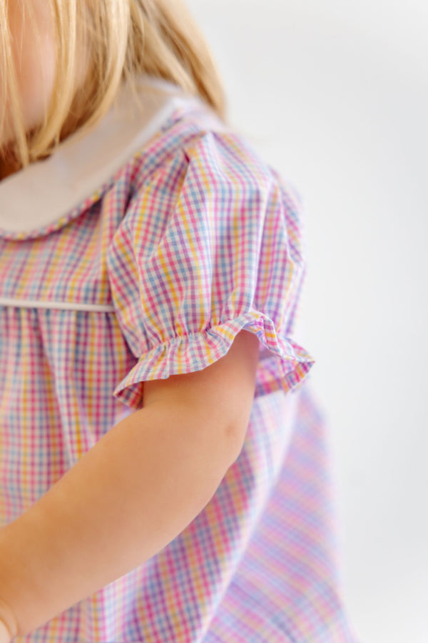 Holly Day Bubble - Woodstock Park Plaid with Worth Avenue White