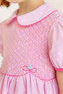 Dollie Mae Dress - Palm Beach Pink & Romany Rose