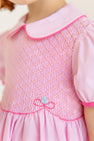 Dollie Mae Dress - Palm Beach Pink & Romany Rose