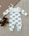 Darla Day Romper - Highland Horses with Palmetto Pearl
