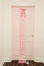 Grow Baby Grow Chart - Sandpearl Pink Gingham