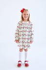 Long Sleeve Tabitha's Teacher's Pet Dress - Toying Around with Worth Avenue White & Richmond Red