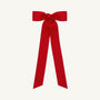 Wee Ones Hair Bow - Richmond Red