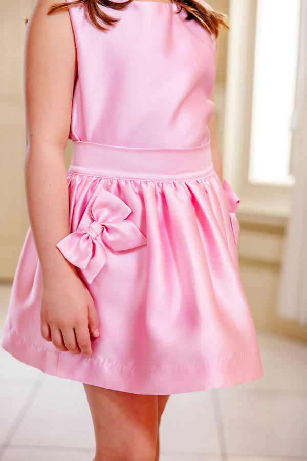 Grandccasion™ Sophie Skirt - Pier Party Pink with Bow Pockets