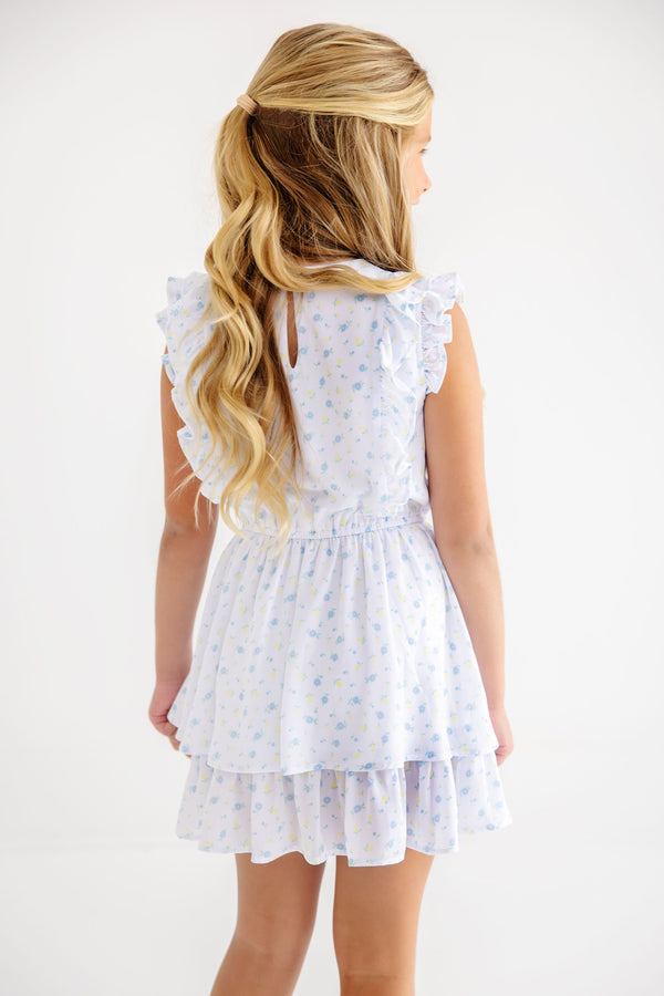 Emily Rives Ruffle Dress - Dunwoody Daisy