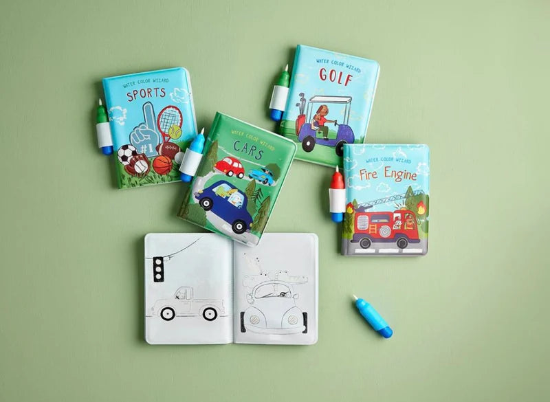 Boys Water Coloring Book - More Options