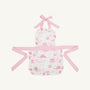 Abigail Apron - York Town Toile with Palm Beach Pink