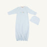 Adorable Everyday Set - Buckhead Blue with Bunny Embroidery