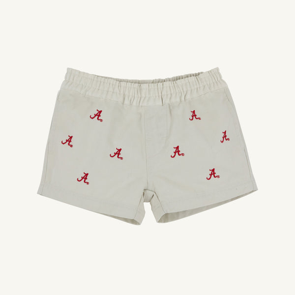 Alabama Critter Sheffield Shorts - Saratoga Stone