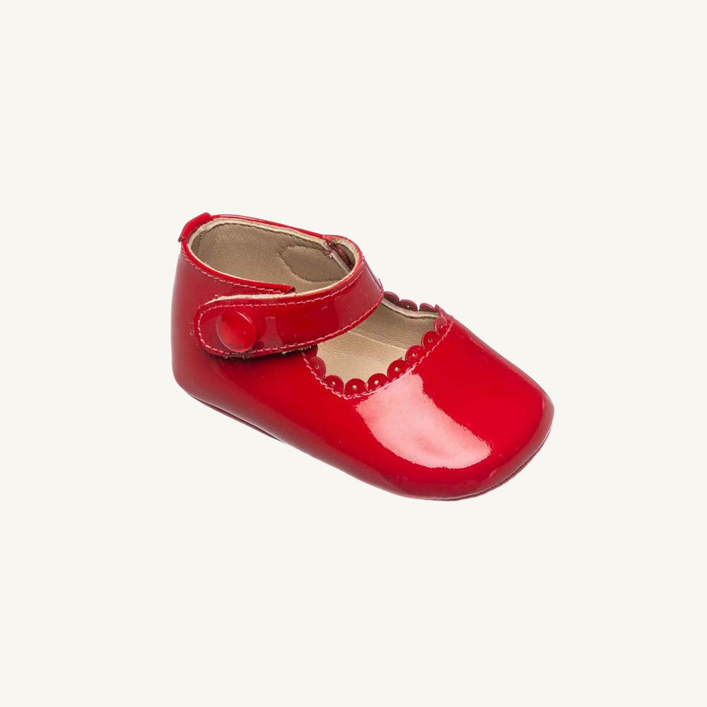 Elephantito Baby Mary Jane Red Patent Leather