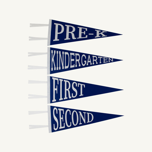 Back to School Pennants - Rockefeller Royal