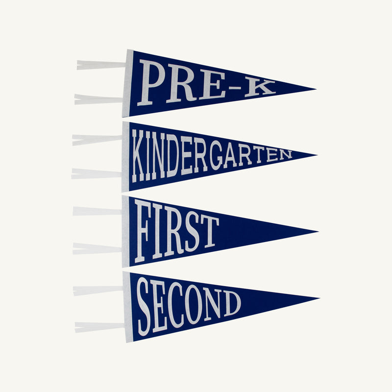 Back to School Pennants - Rockefeller Royal