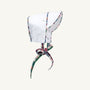 Barringer Bonnet - Worth Avenue White with Gramercy Park Plaid Seersucker