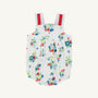 Branham Bubble - Biltmore Blooms (Buckhead Blue) with Richmond Red and Worth Avenue White Eyelet