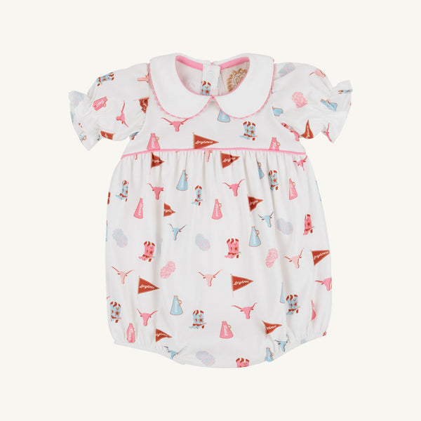 Texas Britt Bubble - Gone to Texas with Worth Avenue White and Hamptons Hot Pink