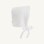 Bundle Me Bonnet - Palmetto Pearl with Worth Avenue White