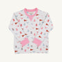 Texas Cassidy Comfy Crewneck - Gone to Texas with Hamptons Hot Pink