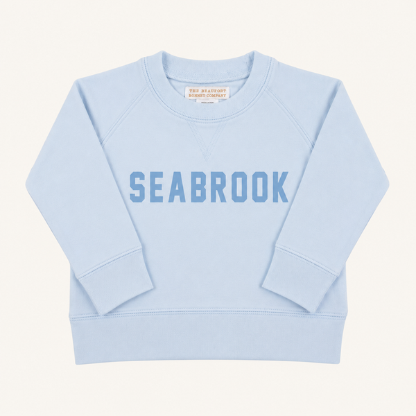 Sir Proper City Hopper Sweatshirt - Buckhead Blue with Barrington Blue Seabrook