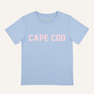 Sir Proper City Hopper T-Shirt - Beale Street Blue with Palm Beach Pink Cape Cod