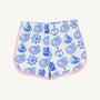 Cheryl Shorts - Wilmington Waters (Worth Avenue White) with Pier Party Pink