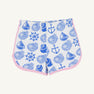 Cheryl Shorts - Wilmington Waters (Worth Avenue White) with Pier Party Pink