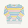 Cissy Sweater - Siesta Key Stripe with Palm Beach Pink