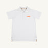 Clemson Prim & Proper Polo & Onesie - Worth Avenue White