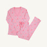 Coastal Living Lounge Set (Women) - Fancy Like Floral with Hamptons Hot Pink