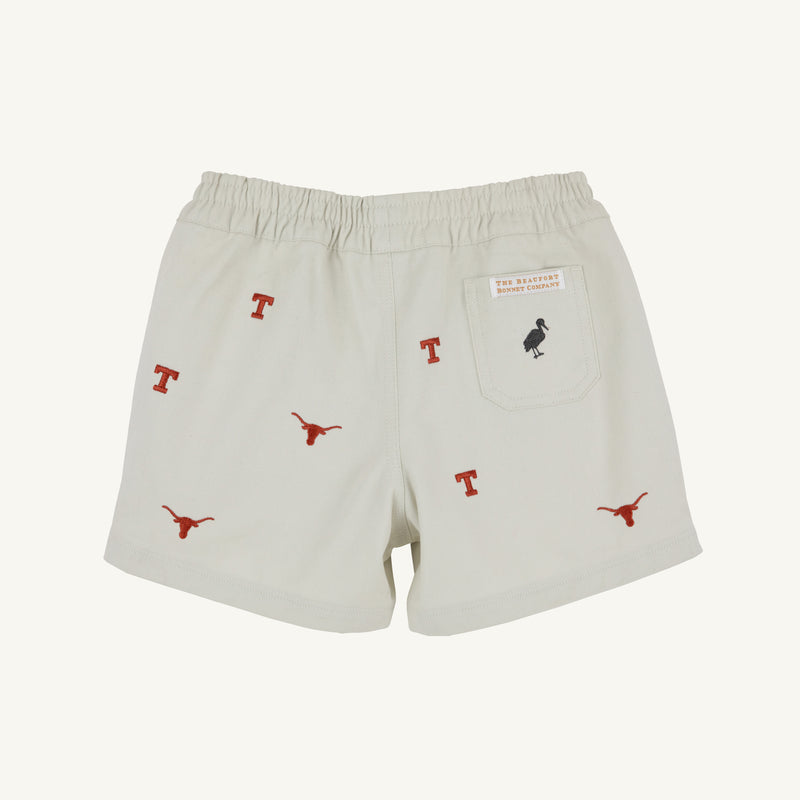 Texas Critter Sheffield Shorts - Saratoga Stone