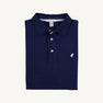 Croquet Party Polo (Men) - Nantucket Navy with Worth Avenue White Stork