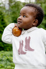 Long Sleeve Peter Pan Collar Shirt & Onesie - Thompson Park Plaid