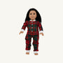 Dolly's Night Night - Paces Mill Plaid with Worth Avenue White