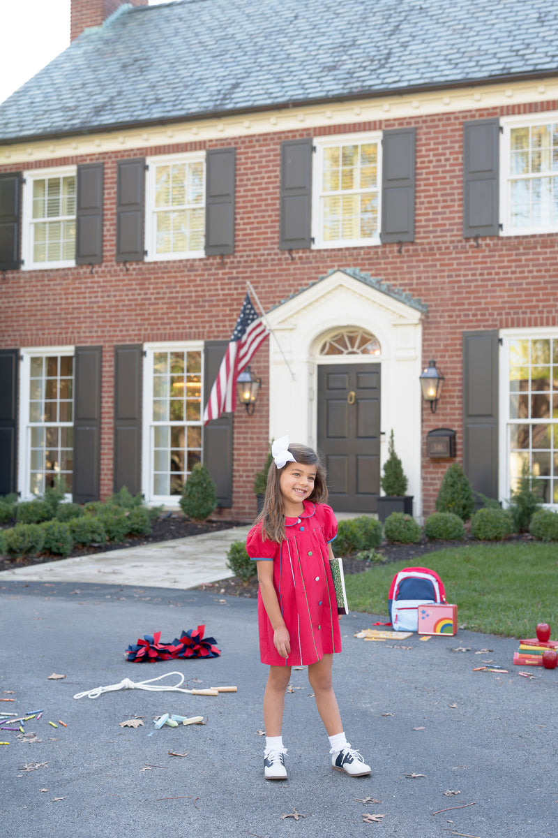 (model-text: Model is wearing a size 4T.)