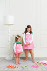 Happy Halloween Pink Pumpkin Costume (Toddler) - Hamptons Hot Pink Micro Dot with Palm Beach Pink & Kiawah Kelly Green