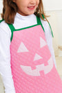 Happy Halloween Pink Pumpkin Costume (Child) - Hamptons Hot Pink Micro Dot with Palm Beach Pink & Kiawah Kelly Green