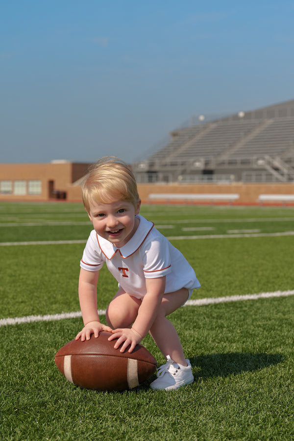 Texas Short Sleeve Biltmore Bubble - Worth Avenue White