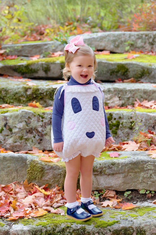 Tatum's Turtleneck & Onesie - Nantucket Navy