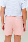 Shelton Shorts - Pompano Peach with Keeneland Khaki Stork