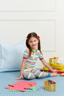 Sutton's Short Sleeve Set - Portland Sealife Stripe